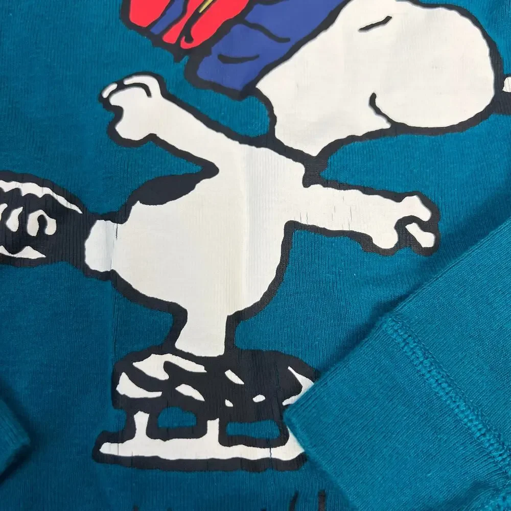 Peanuts Hanna Andersson Kids Pajama Set Size 5 Organic Cotton‎ Snoopy Plaid
